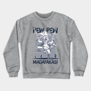 PEW PEW (light) Crewneck Sweatshirt